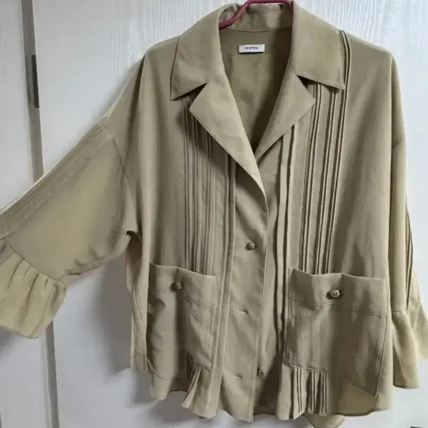 [SOLD OUT] 시스템 베이지 블라우스자켓66-77