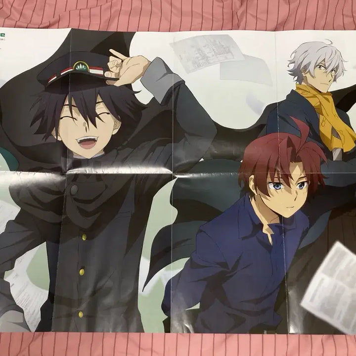 [BUNJANG] Bungo Stray Dogs Detective Agency Poster / 문스독 문호스트레이독스 탐설립 탐정사설립비화 뉴타입 부록 포스터