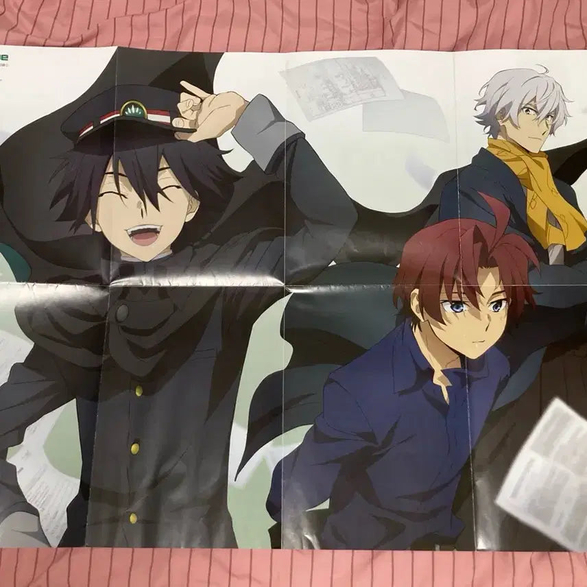 [BUNJANG] Bungo Stray Dogs Detective Agency Poster / 문스독 문호스트레이독스 탐설립 탐정사설립비화 뉴타입 부록 포스터