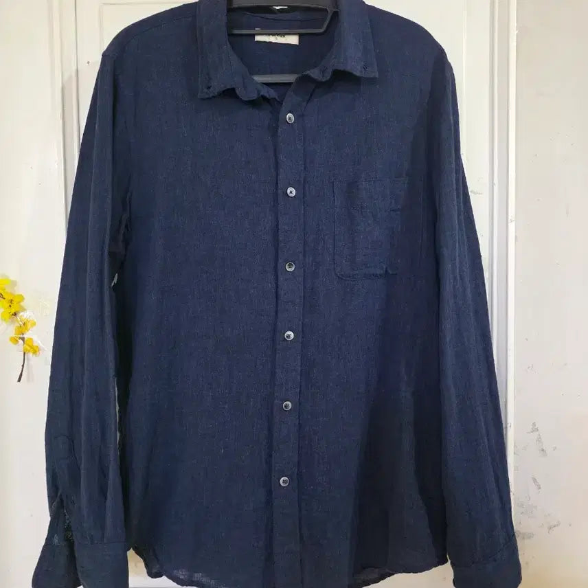 [BUNJANG] Summer Spring Cotton Blend Shirt / 여름 봄  마 60 면40  고급스러운  남방셔츠  가슴단면 55
