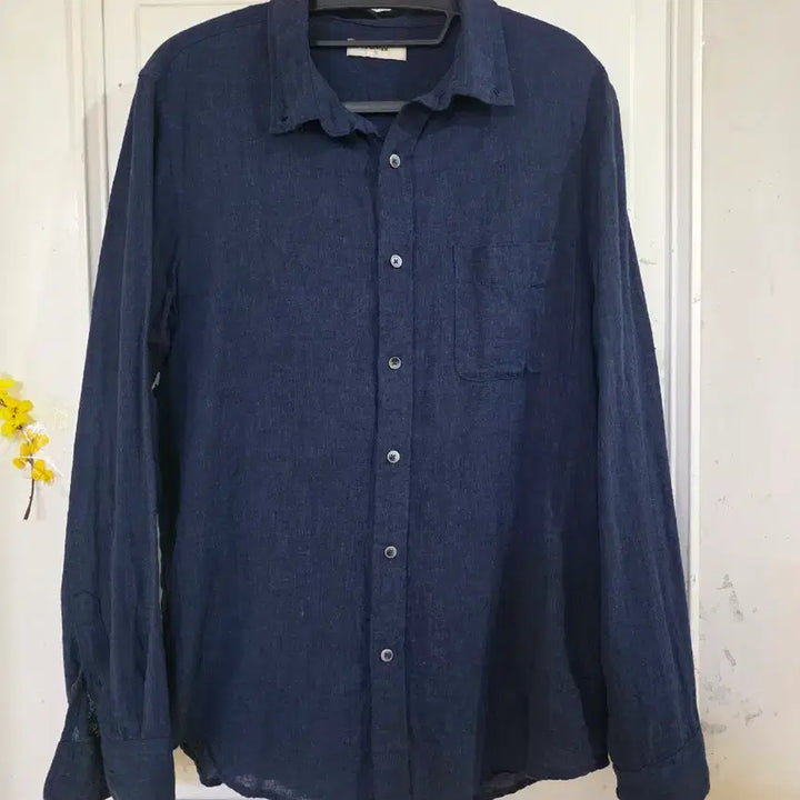 [BUNJANG] Summer Spring Cotton Blend Shirt / 여름 봄  마 60 면40  고급스러운  남방셔츠  가슴단면 55