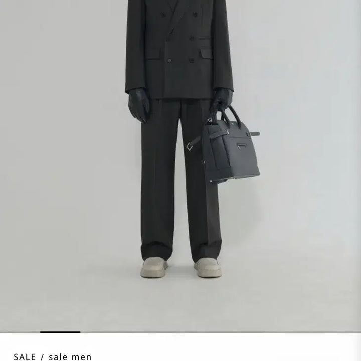 [BUNJANG] Label Archive Wool Double Blazer Jacket / 라벨아카이브 울 더블 자켓 그레이 블레이저 2사이즈 새상품