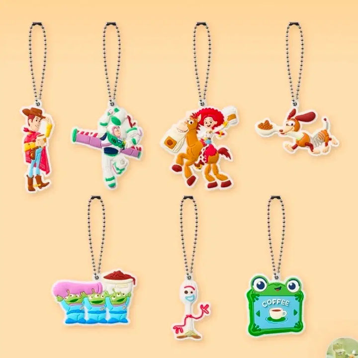 [BUNJANG] Starbucks Toy Story Forky Keyring &amp; Bearista Keychain / (택포/랜덤참포함)스타벅스 토이스토리 포키 키링 베어리스타 키체인
