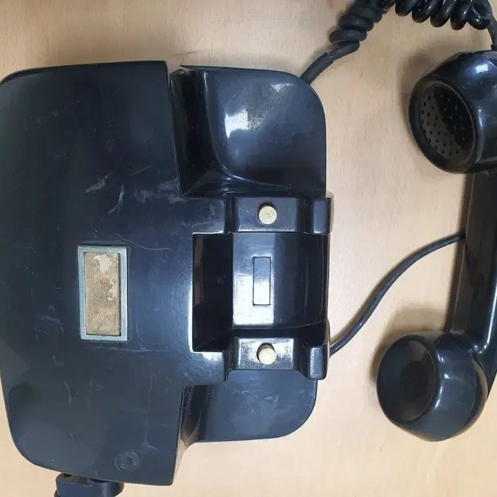 [BUNJANG] Black Manual Vintage Rotary Telephone / 검정색 수동 빈티지 전화기