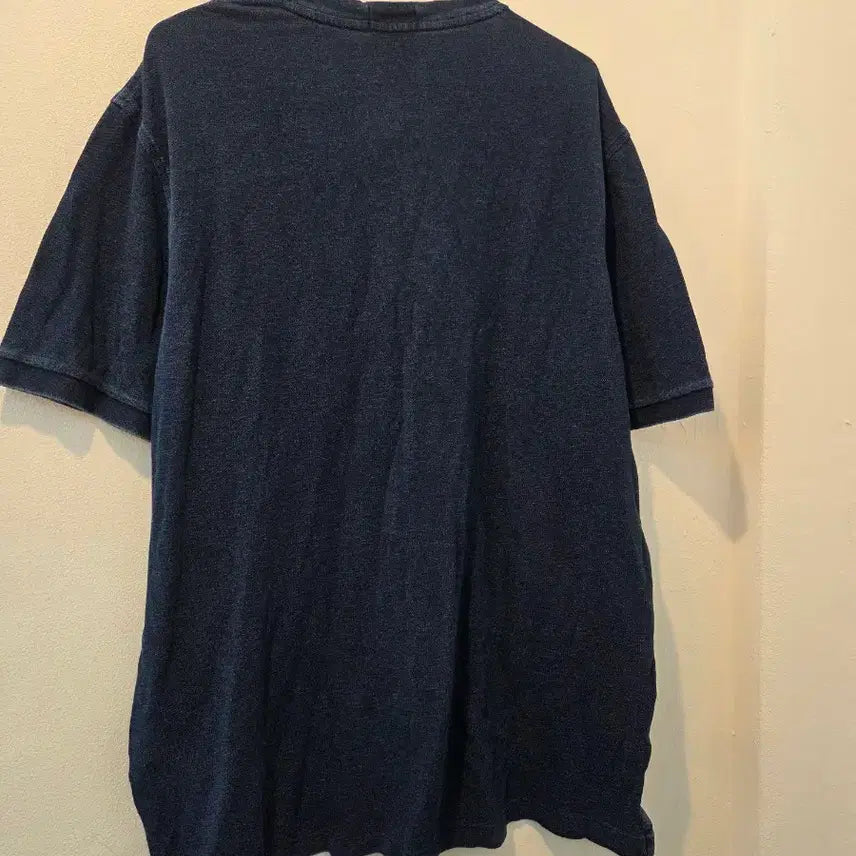 [BUNJANG] Polo Ralph Lauren Henley Navy T-shirt / 폴로랄프로렌 헨리넥 반팔 티셔츠 네이비