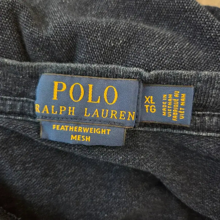 [BUNJANG] Polo Ralph Lauren Henley Navy T-shirt / 폴로랄프로렌 헨리넥 반팔 티셔츠 네이비