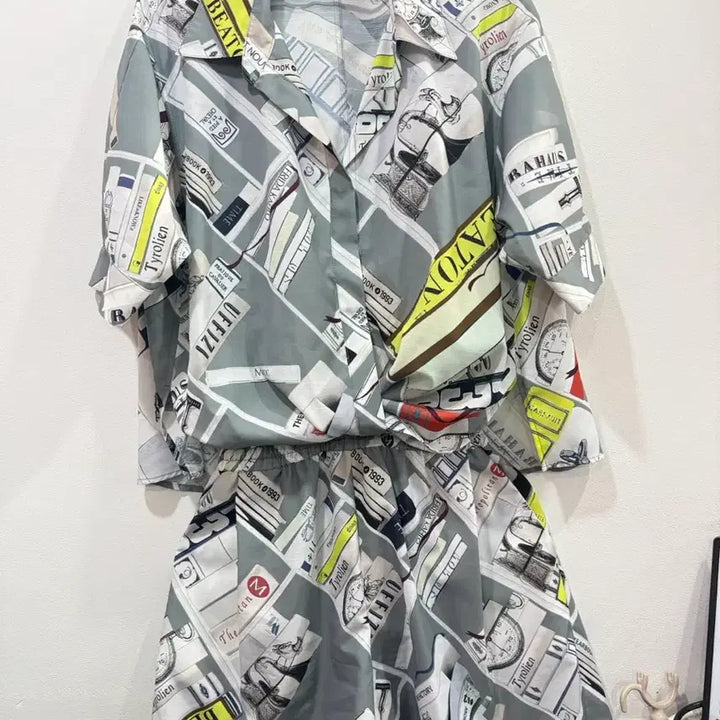 [SOLD OUT] 타임 TIME 셔츠 팬츠 셋업