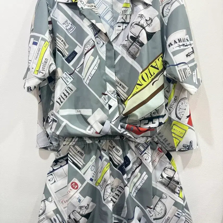[SOLD OUT] 타임 TIME 셔츠 팬츠 셋업