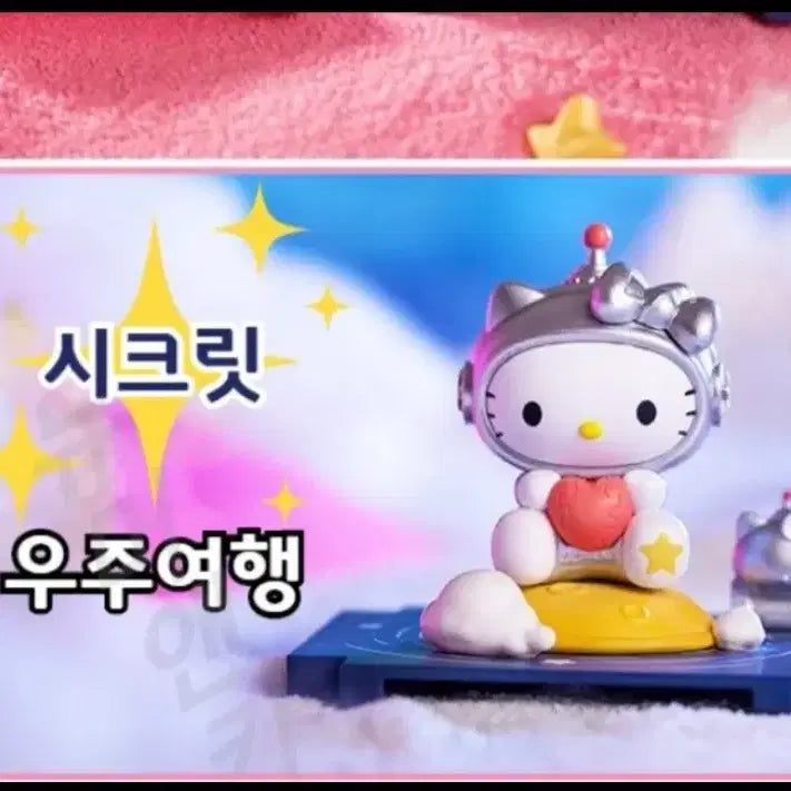 [BUNJANG] Sanrio Hello Kitty Space Travel Figure (Secret) [Sealed] / 산리오 히든 희귀템 시크릿 우주여행 헬로키티 피규어 풀박스 새상품
