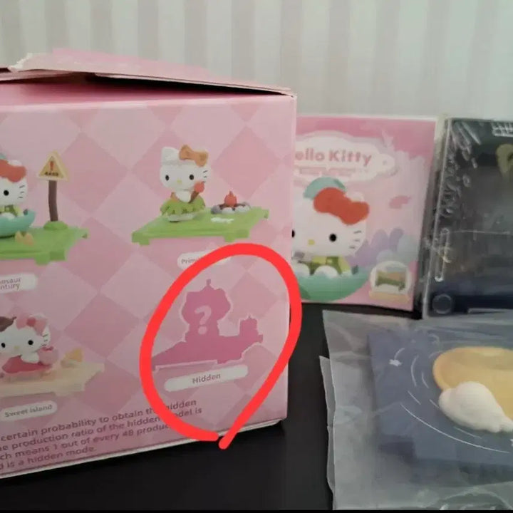 [BUNJANG] Sanrio Hello Kitty Space Travel Figure (Secret) [Sealed] / 산리오 히든 희귀템 시크릿 우주여행 헬로키티 피규어 풀박스 새상품