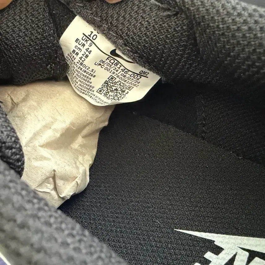 [BUNJANG] Nike Court Vision Low Black White Sneakers / 나이키신발Court Vision 로우 블랙 화이트