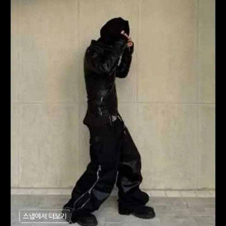 [BUNJANG] Roaringrad Carbon Side Zip Pants / 로어링라드 카본사이드 지퍼 팬츠