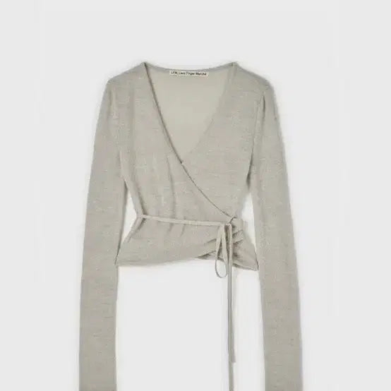 [BUNJANG] Lfm Tie Wrap Cardigan White / Lfm tie wrap cardigan 타이 랩 가디건 화이트