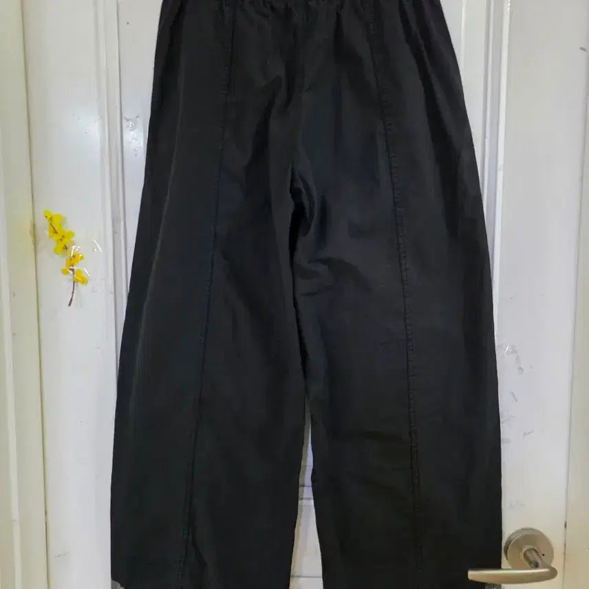 [SOLD OUT] 봄 여름  자라  바스락 면 밴딩 와이드 통바지  허리30까지