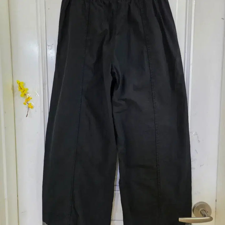 [SOLD OUT] 봄 여름  자라  바스락 면 밴딩 와이드 통바지  허리30까지