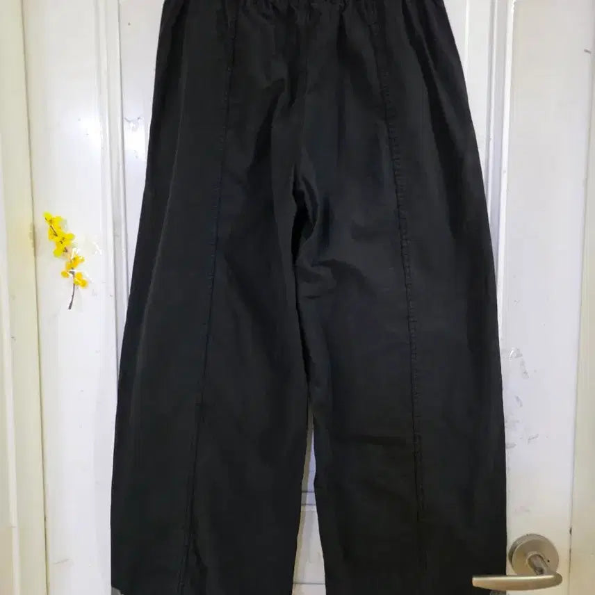 [SOLD OUT] 봄 여름  자라  바스락 면 밴딩 와이드 통바지  허리30까지