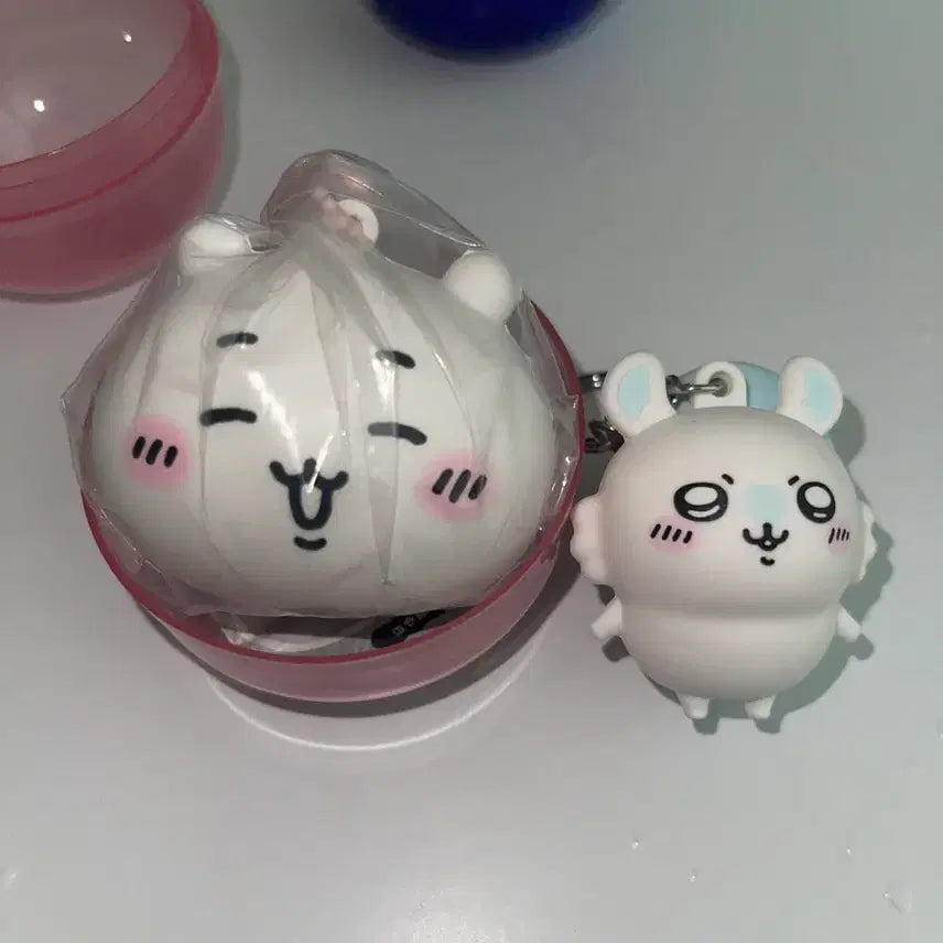 [BUNJANG] Chiikawa Momonga Figure Keychain Set / 치이카와 모몽가 피규어 키링