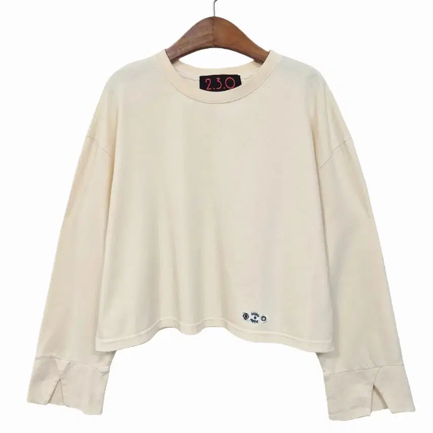 [BUNJANG] Lie Sang Bong 2.3.0 Crop Sweatshirt / 이상봉 젠더리스 2.3.0 크롭 스웻셔츠 매장정품 d292