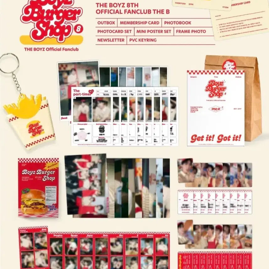 [BUNJANG] The Boyz 8th Gen THE B Kit / 더비 8기 키트 theb deobie