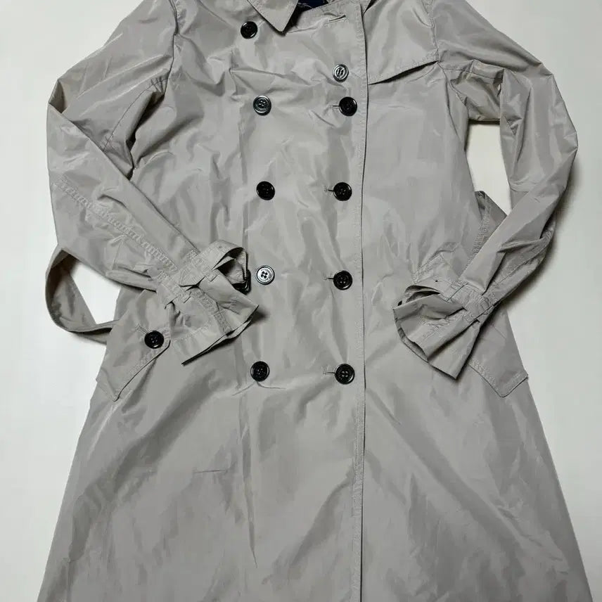 [BUNJANG] Burberry Double-Breasted Windbreaker Trench Coat / (상태AA) 버버리 춘추하계 레인코트/바람막이 트렌치코트44-55