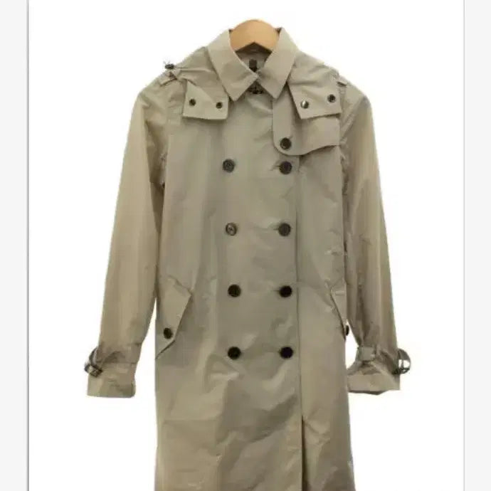 [BUNJANG] Burberry Double-Breasted Windbreaker Trench Coat / (상태AA) 버버리 춘추하계 레인코트/바람막이 트렌치코트44-55