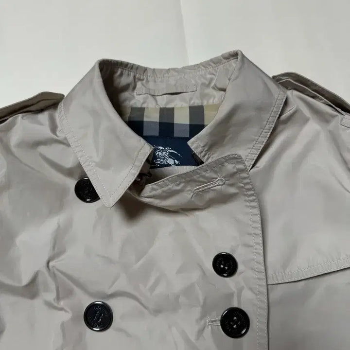 [BUNJANG] Burberry Double-Breasted Windbreaker Trench Coat / (상태AA) 버버리 춘추하계 레인코트/바람막이 트렌치코트44-55
