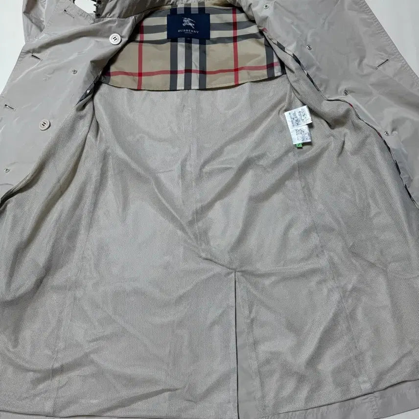 [BUNJANG] Burberry Double-Breasted Windbreaker Trench Coat / (상태AA) 버버리 춘추하계 레인코트/바람막이 트렌치코트44-55