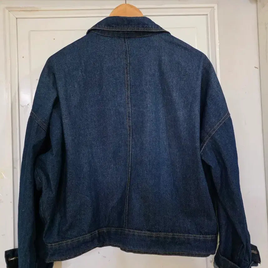 [BUNJANG] Nahurang Vintage Denim Jacket / 봄 빈티지 깜찍한 나후랑  청 자켓  거의새거  가슴단면69