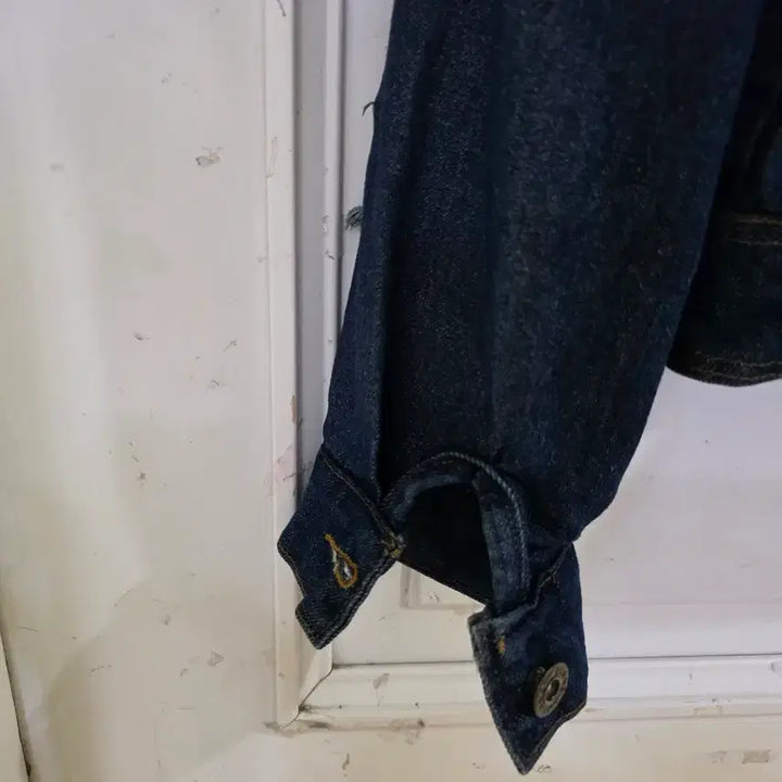 [BUNJANG] Nahurang Vintage Denim Jacket / 봄 빈티지 깜찍한 나후랑  청 자켓  거의새거  가슴단면69