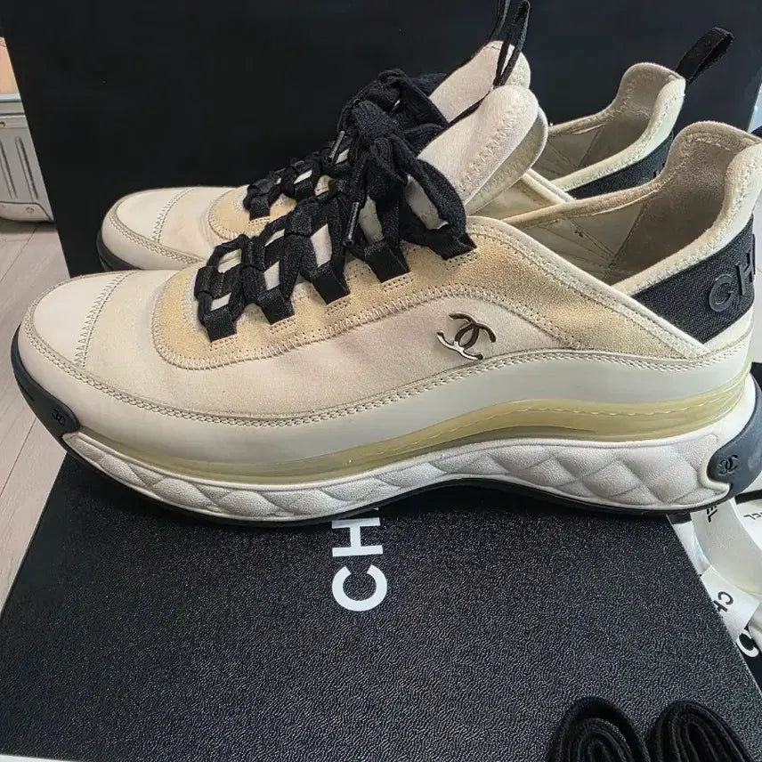 [SOLD OUT] [42]샤넬 믹스드파이버 금장 아이보리 풀구성