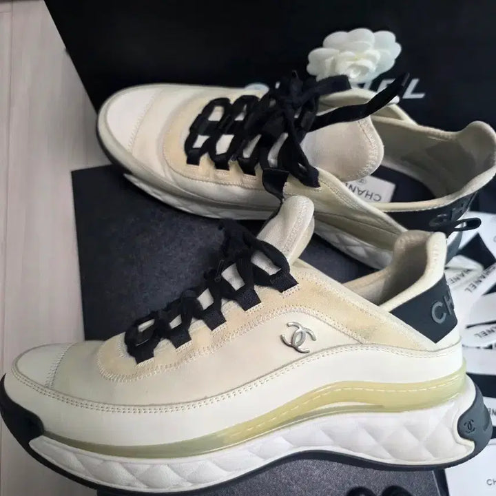 [SOLD OUT] [42]샤넬 믹스드파이버 금장 아이보리 풀구성