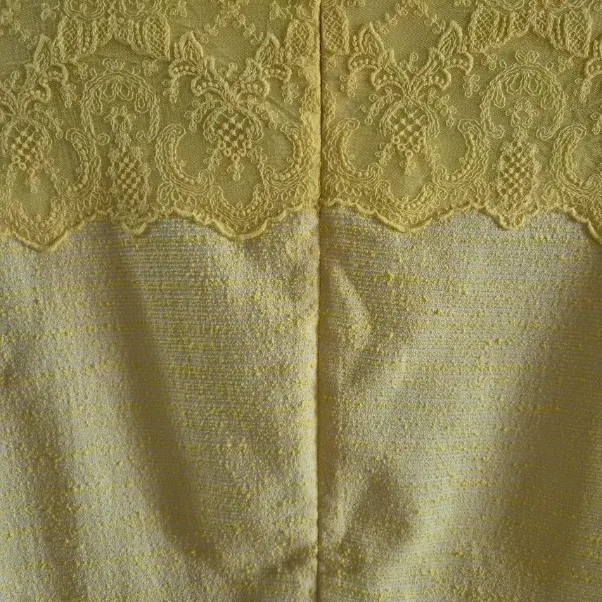 [BUNJANG] Plastic Island Yellow Blouse / [새상품]플라스틱아일랜드 옐로우 블라우스