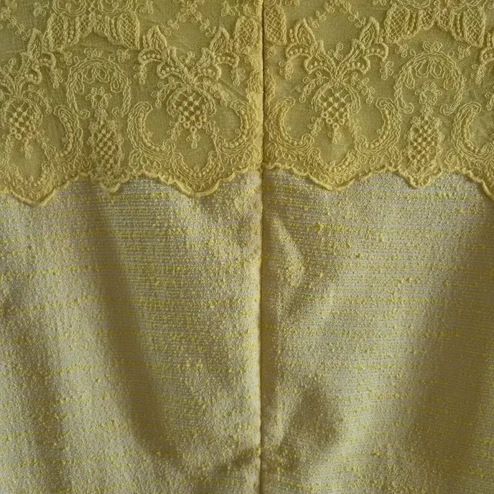 [BUNJANG] Plastic Island Yellow Blouse / [새상품]플라스틱아일랜드 옐로우 블라우스