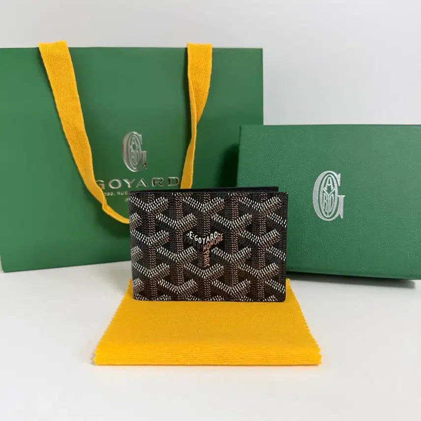 [BUNJANG] Goyard Insert Card Wallet - Black / [새상품/당일배송] 고야드 인서트 카드지갑 블랙