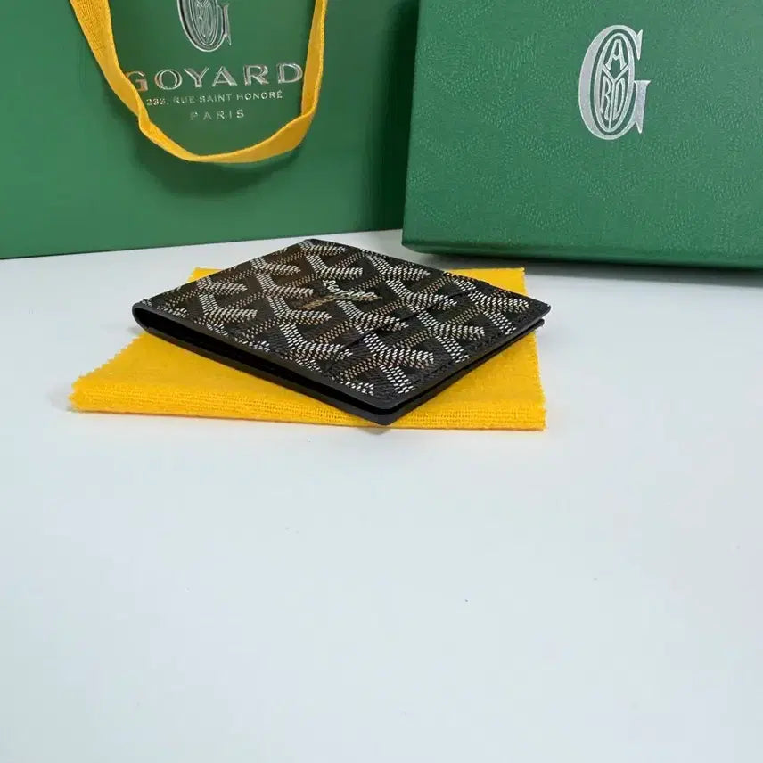 [BUNJANG] Goyard Insert Card Wallet - Black / [새상품/당일배송] 고야드 인서트 카드지갑 블랙