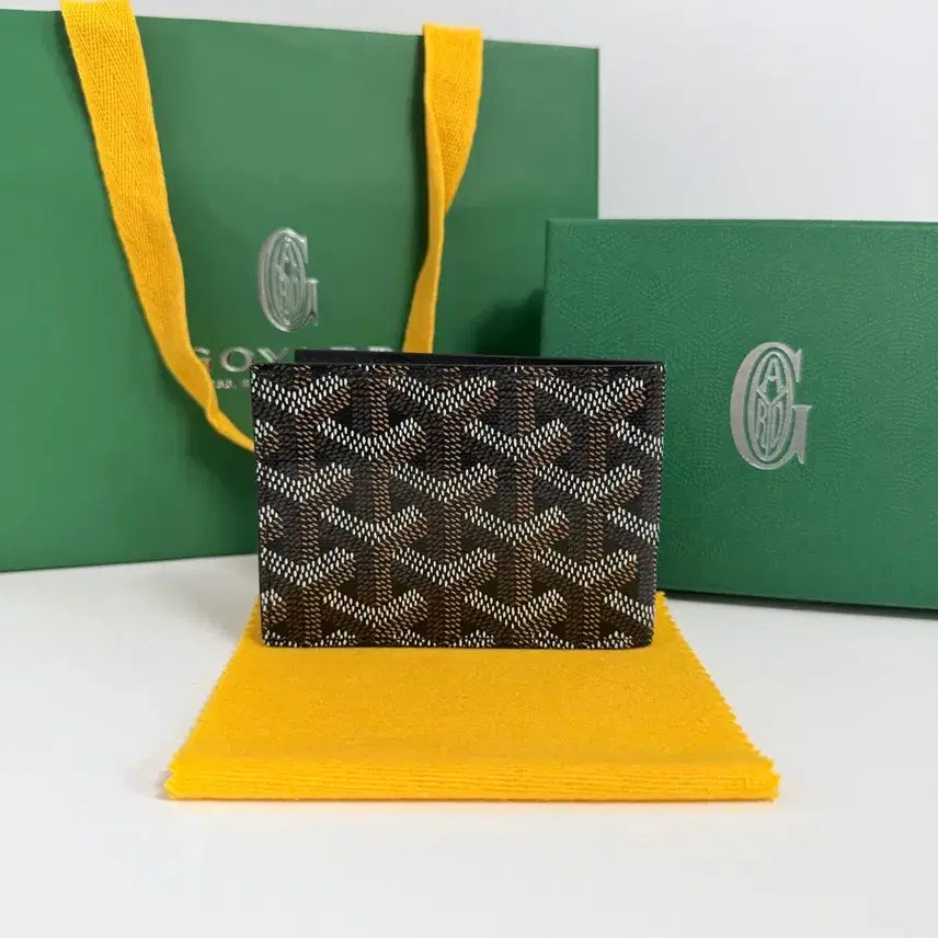 [BUNJANG] Goyard Insert Card Wallet - Black / [새상품/당일배송] 고야드 인서트 카드지갑 블랙