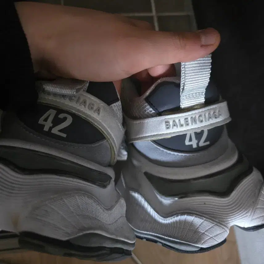 [BUNJANG] Valent Cargo Sneakers Grey / 발렌 카고스니커즈