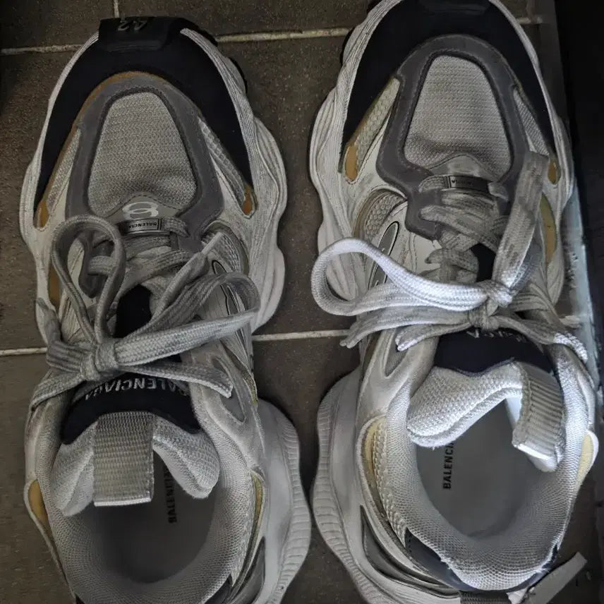 [BUNJANG] Valent Cargo Sneakers Grey / 발렌 카고스니커즈