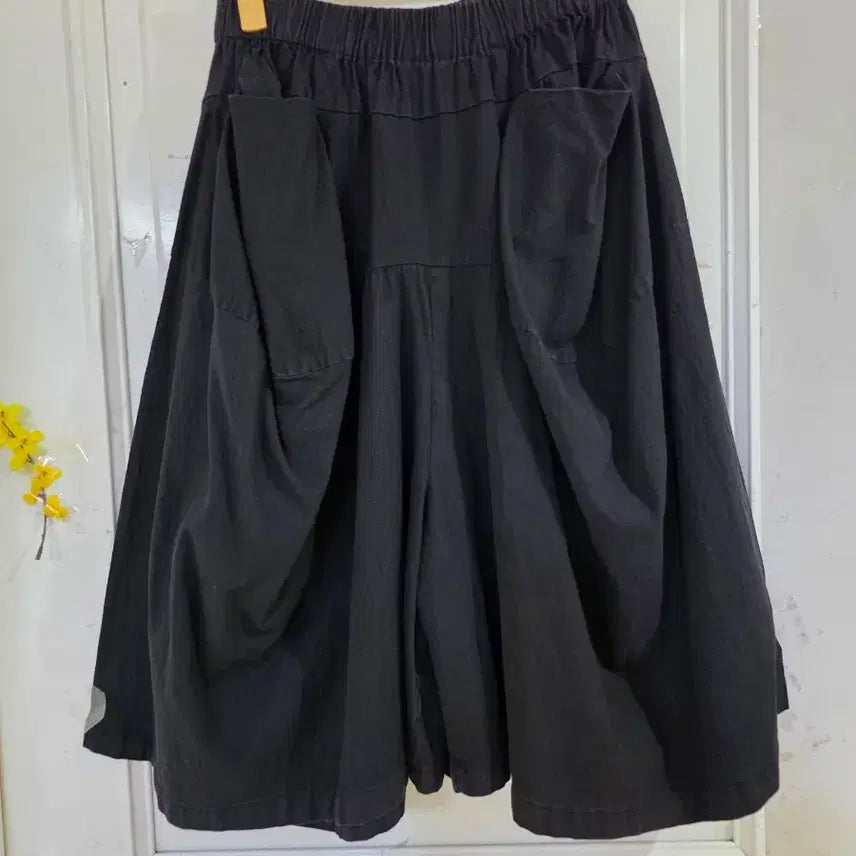[SOLD OUT] 봄 여름  깜찍한  고급스러운  밴딩 면 통바지  깨끗해요  77사이즈