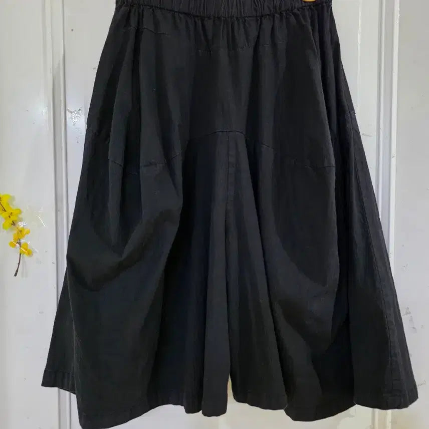 [SOLD OUT] 봄 여름  깜찍한  고급스러운  밴딩 면 통바지  깨끗해요  77사이즈