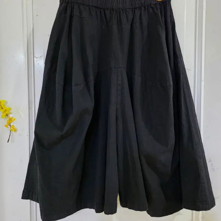 [SOLD OUT] 봄 여름  깜찍한  고급스러운  밴딩 면 통바지  깨끗해요  77사이즈