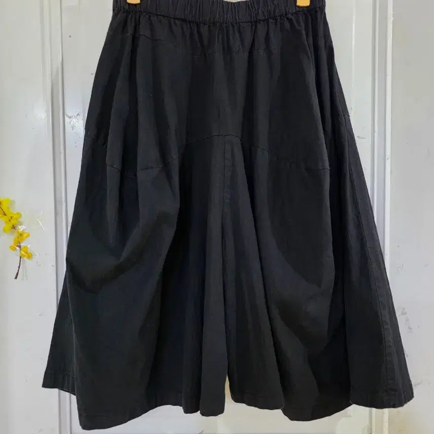 [SOLD OUT] 봄 여름  깜찍한  고급스러운  밴딩 면 통바지  깨끗해요  77사이즈