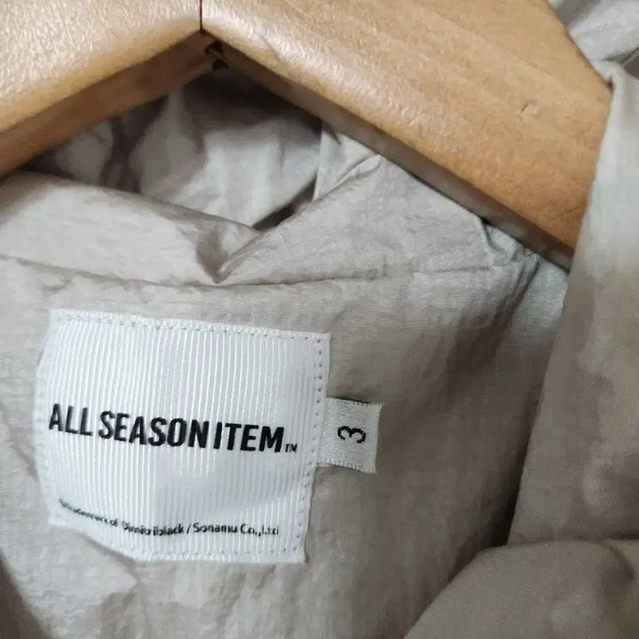 [BUNJANG] All-Season Dimitri Black Hooded Vest / 105A [3] 새제품 올시즌 디미트리 블랙 후드 조끼
