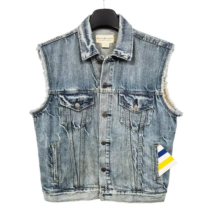 [SOLD OUT] 데님앤서플라이 랄프로렌 빈티지 데님베스트 d296