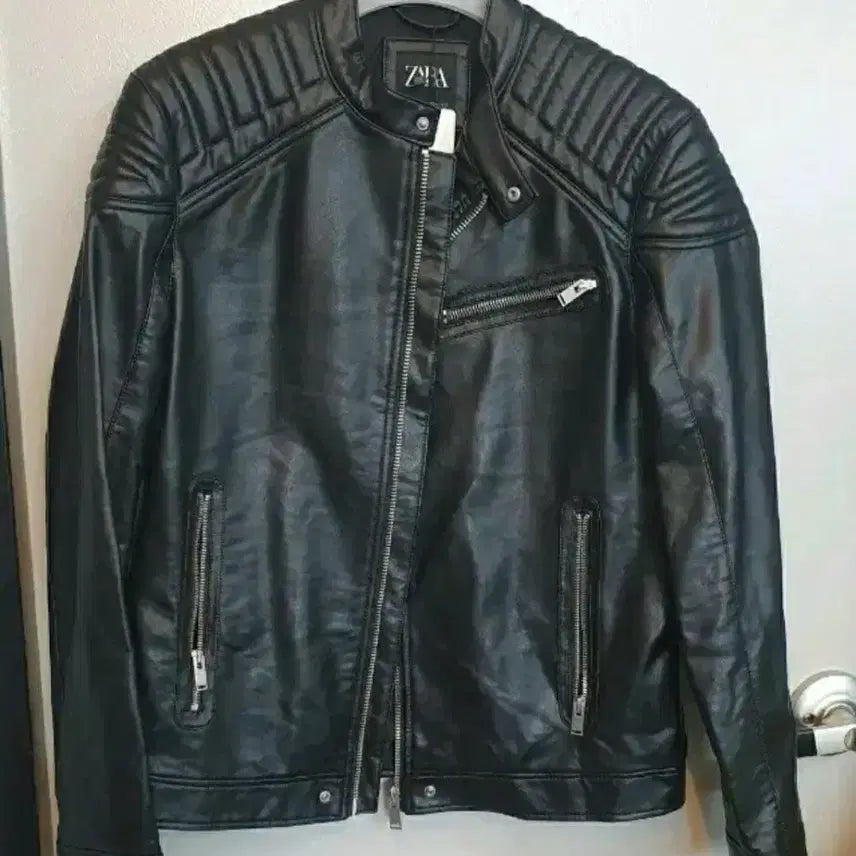 [BUNJANG] Zara Faux Leather Rider Jacket XL / 무배)마지막가격 자라 페이크 레더 라이더 자켓 xl