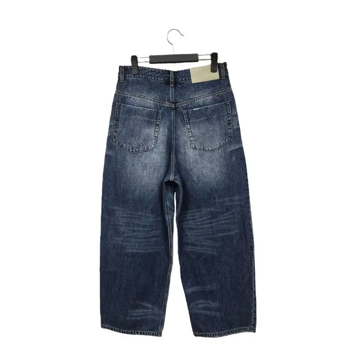 [BUNJANG] SATUR Vintage Washed Wide Jeans / SATUR 세터 빈티지워싱 와이드 d297