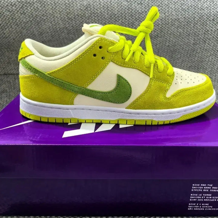 [BUNJANG] Nike Dunk Low Green/Yellow Sneakers (Size 275) / 나이키 덩크 로우 그린/옐로우 스니커즈 사이즈:275