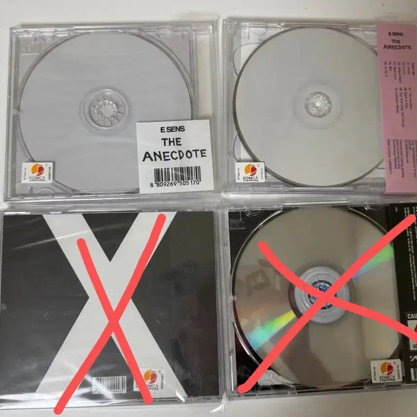 [BUNJANG] E SENS, XXX, &amp; 랍온어비트 CD Bundle / 국힙 cd / 이센스 에넥도트