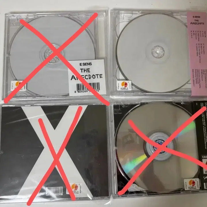 [BUNJANG] E SENS, XXX, &amp; 랍온어비트 CD Bundle / 이센스 에넥도트cd