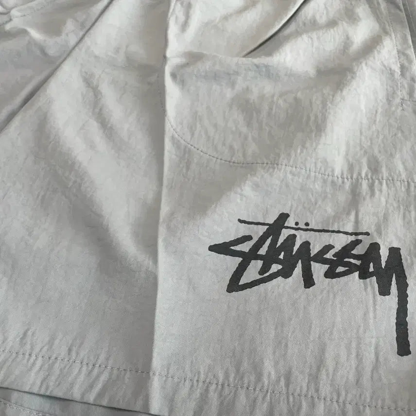 [BUNJANG] Stussy Big Logo Basic Shorts Grey L / 스투시 빅로고 베이직 스투시 숏 펜츠 그레이 [L]